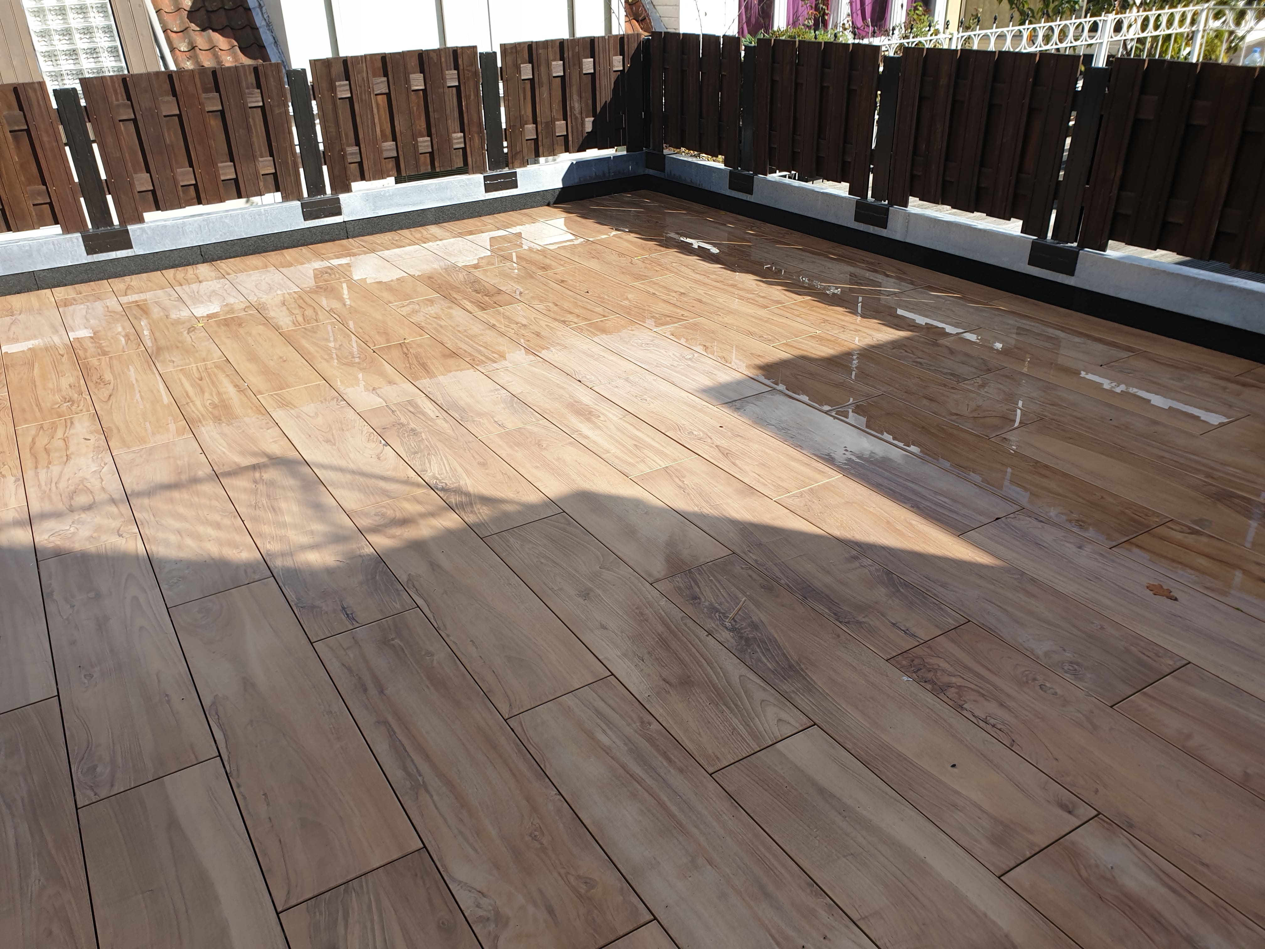 Keramische houtlooktegelsvoorbuitenenbinnen